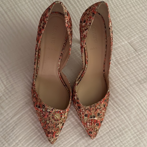 J crew embroidered multicolor pump - Picture 2 of 4